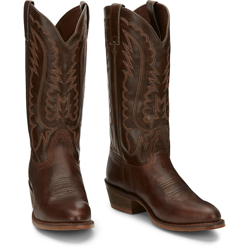 MEN\'S HERO JACKPOT BROWN WESTERN BOOTS NB5551-Brown